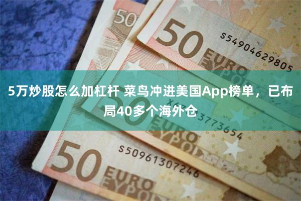 5万炒股怎么加杠杆 菜鸟冲进美国App榜单，已布局40多个海外仓